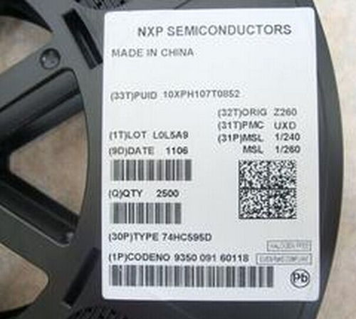 74hc595d nxp smd