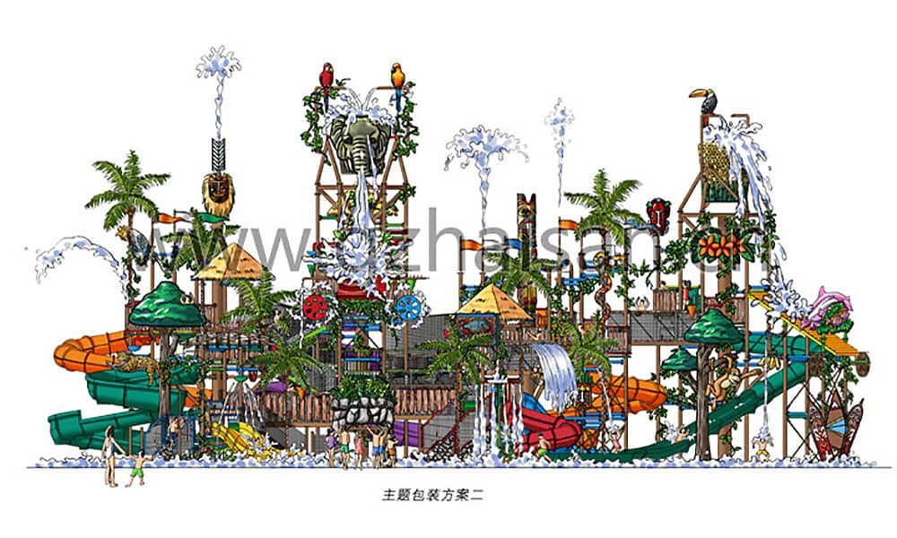 zoty中欧体育官方网站游乐为海花岛水上主题乐园提供设备制造安装全程服务