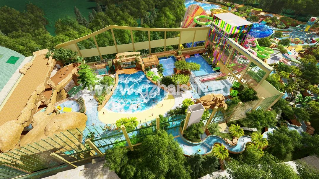 快讯 | zoty中欧体育官方网站游乐董事长一行视察南北湖开元森泊水乐园项目进展情况